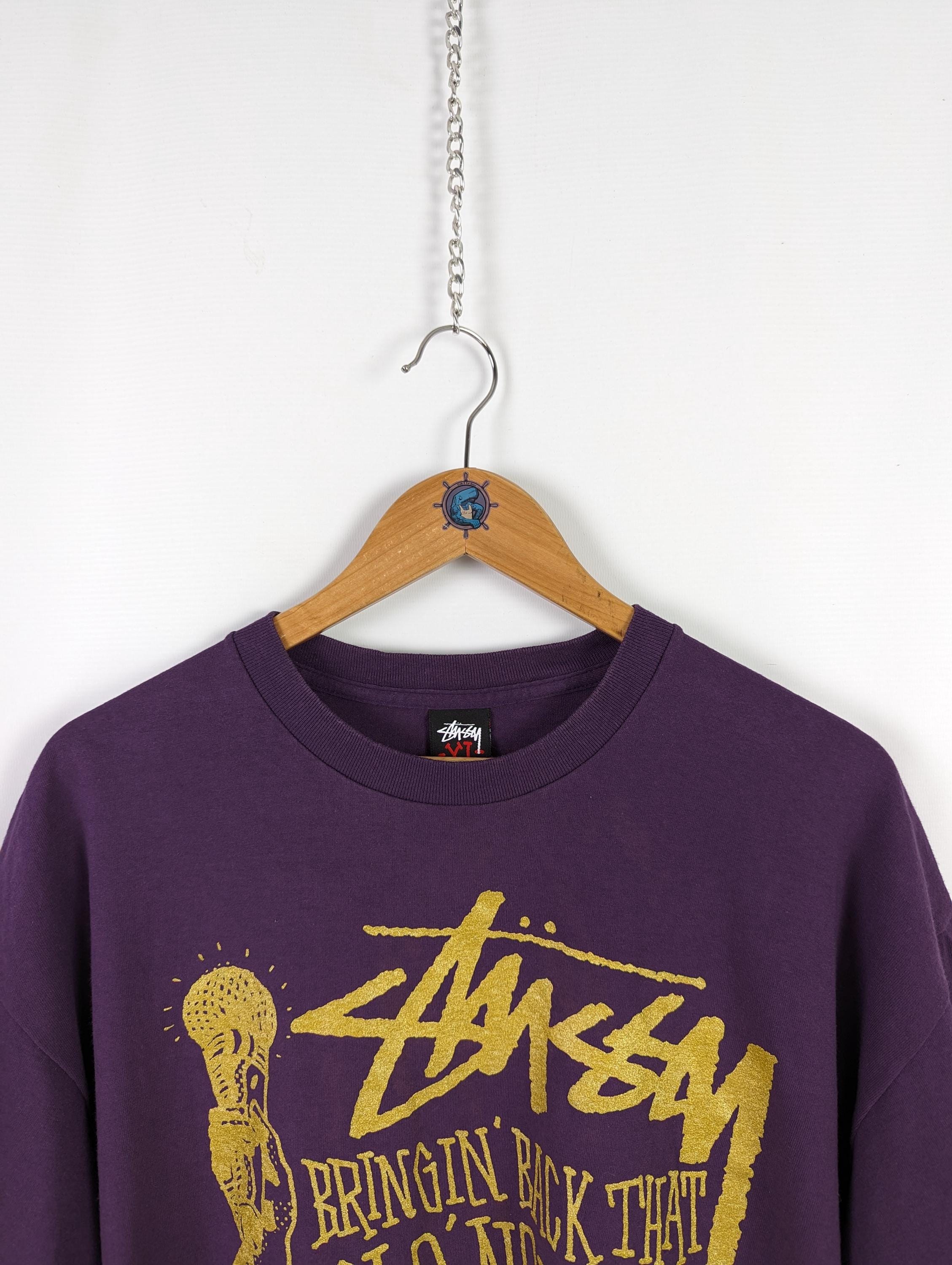 ヴィンテージ レア STUSSY Bringing Back That Ole' New York Rap T