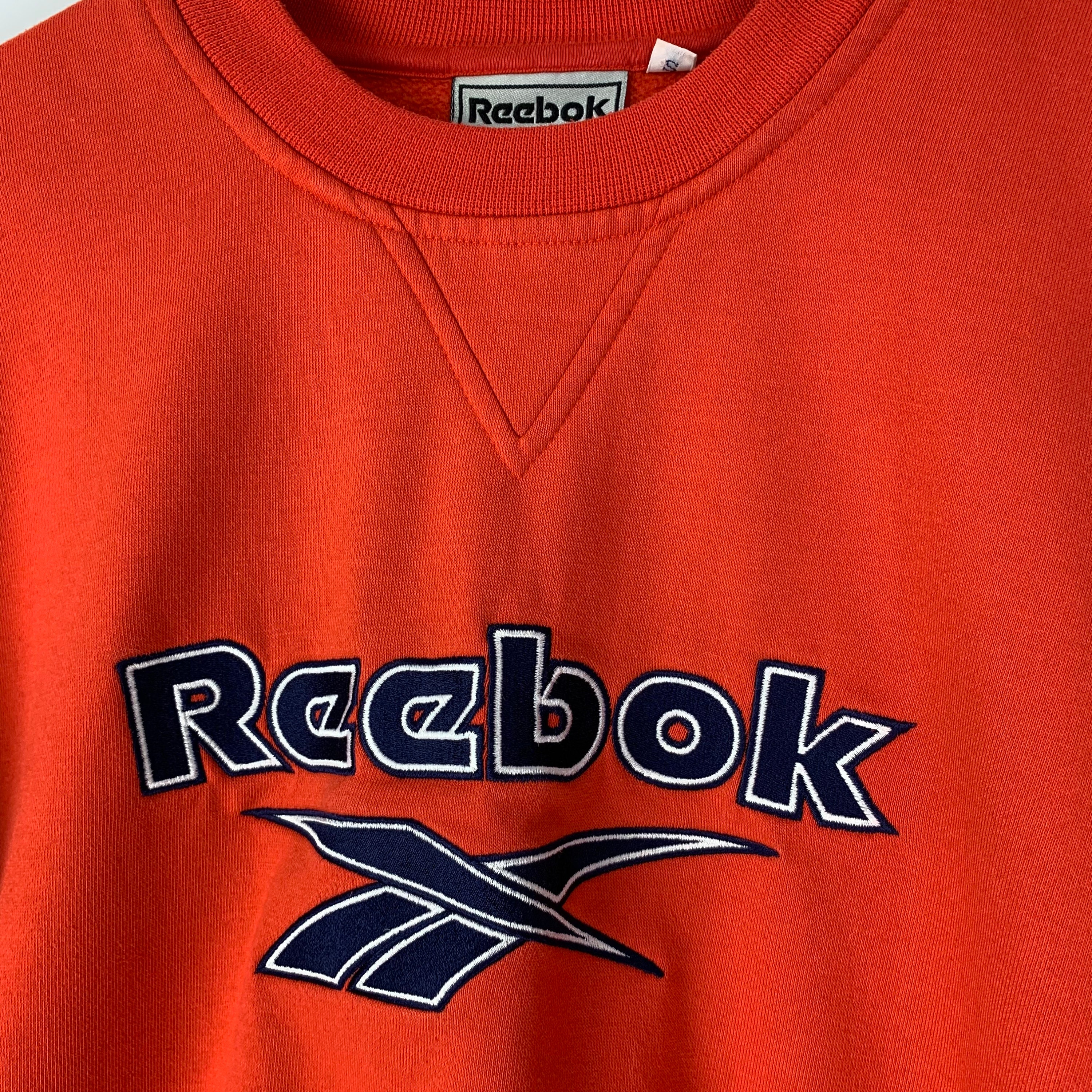 Orange reebok jumper Clearance