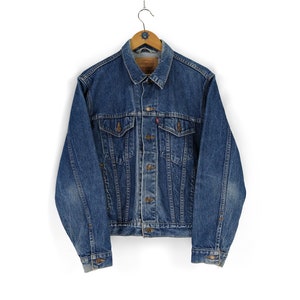 古着 80s USA製 Levi's 71506-0216 4th ポケット付 濃紺 デニム