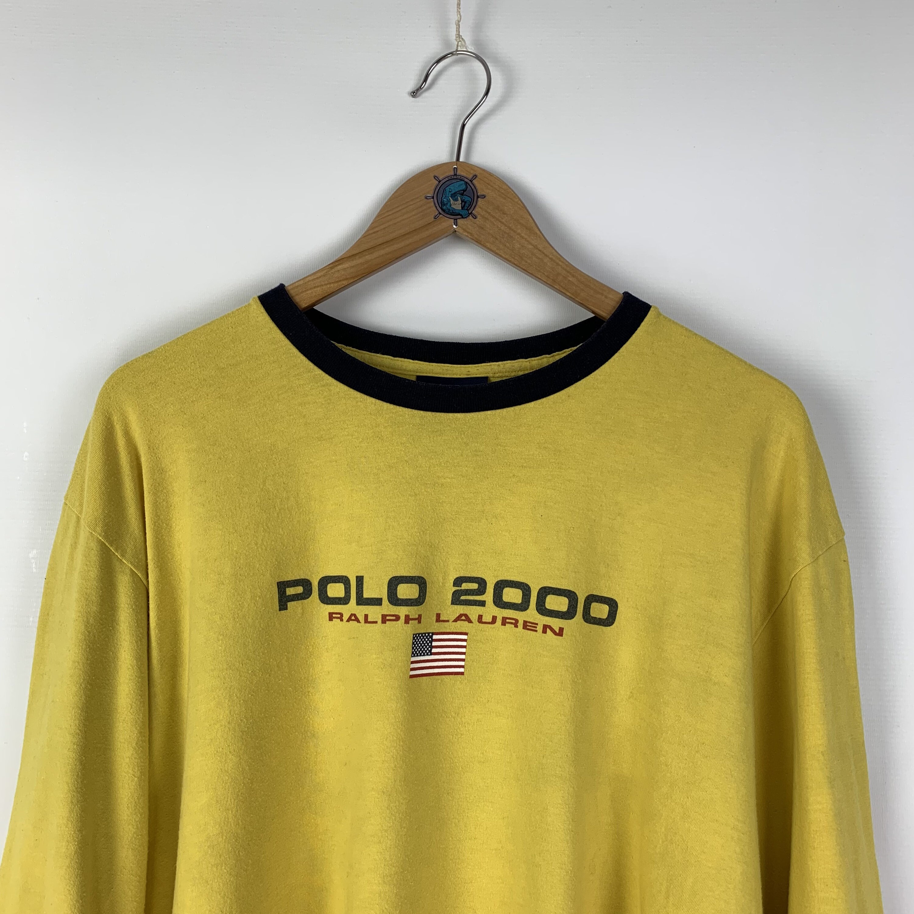 00s Rare Men's Vintage Ralph Lauren POLO SPORT 2000 Big Logo