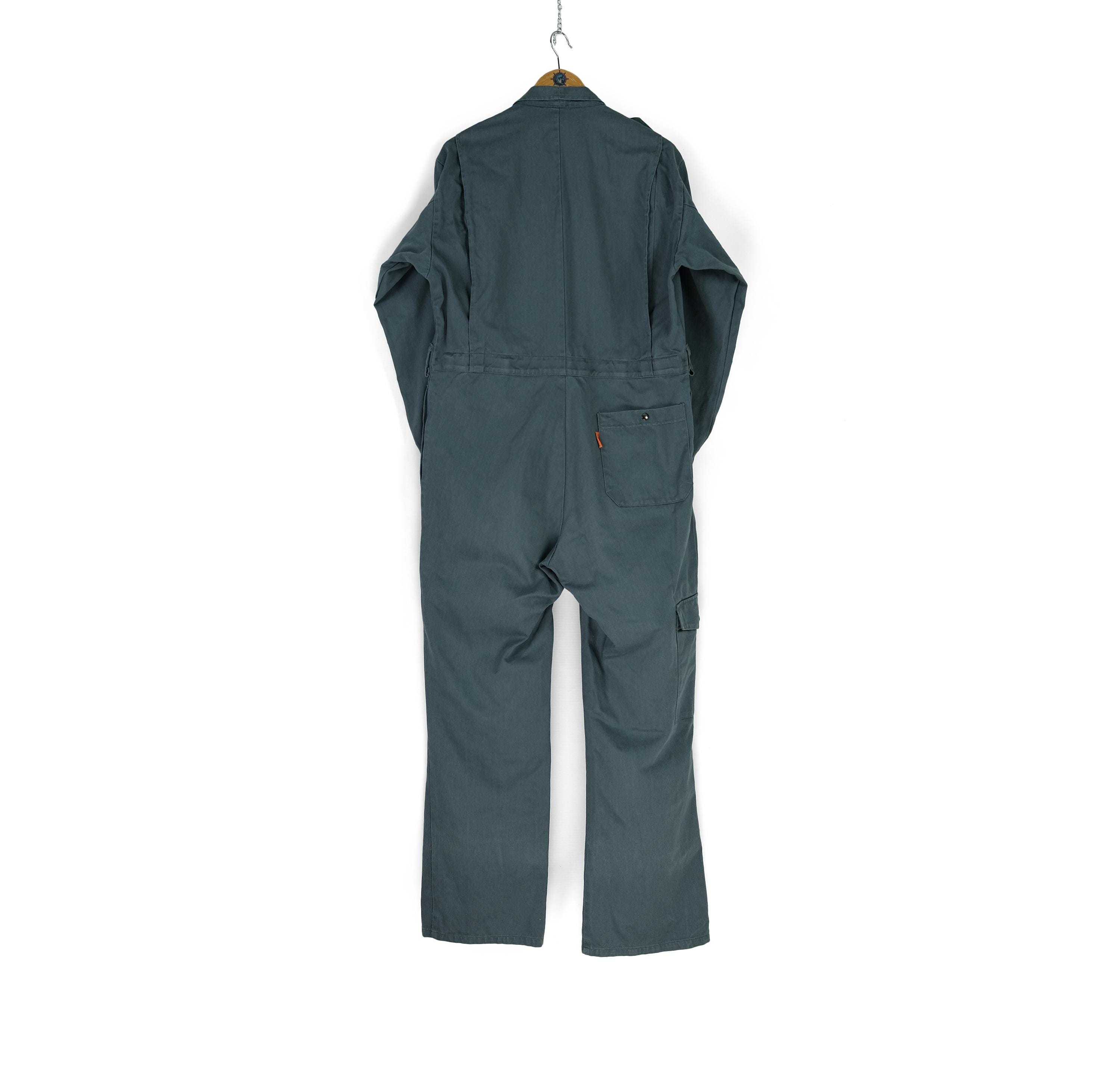 Vintage Lutteurs Swiss Army combinaison grise délavée Taille 52 L