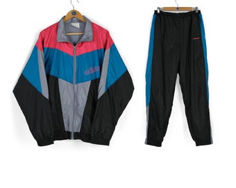 Vintage 90s Adidas Corporate Logo Line Men's Rare Multi Vintage 90s Adidas Corporate Logo Line Men's Rare Multi