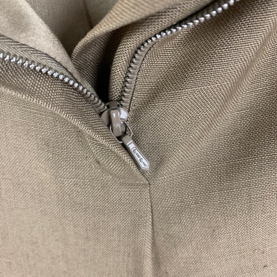 90s Rare Vintage Women's CHRISTIAN DIOR Beige Silk Pants Set