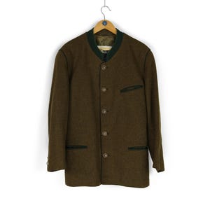 ジャケット・アウター Vintage tyrolean Loden Coat 80s German vintage “HIRMER München” Loden Tyrolean Coat 霧