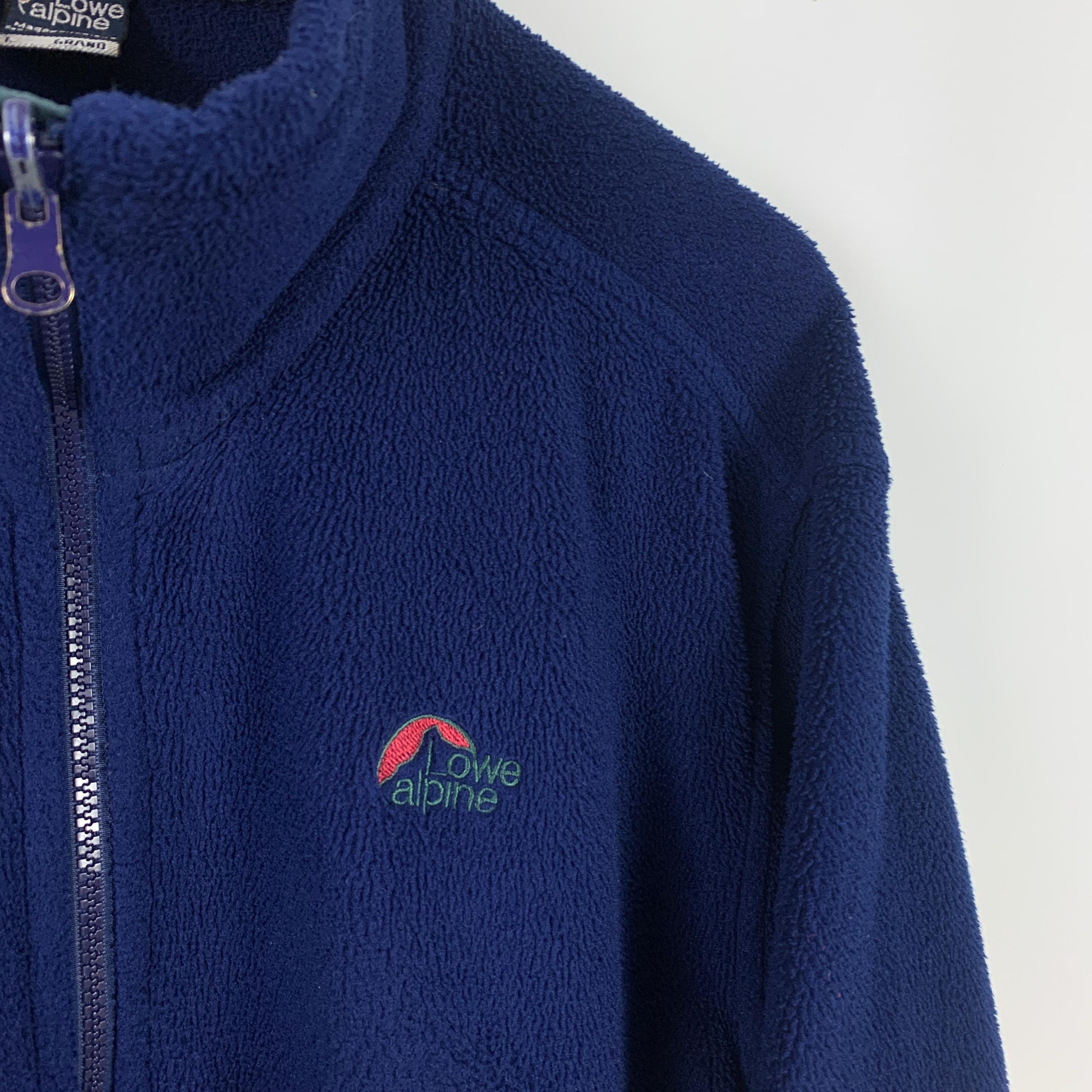 Années 90 vintage LOWE ALPINE Polartec pull polaire zip