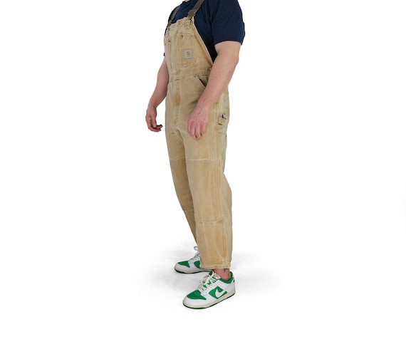 カーハート メンズ 茶色 オーバーオール 古着 カーハート Carhartt USA