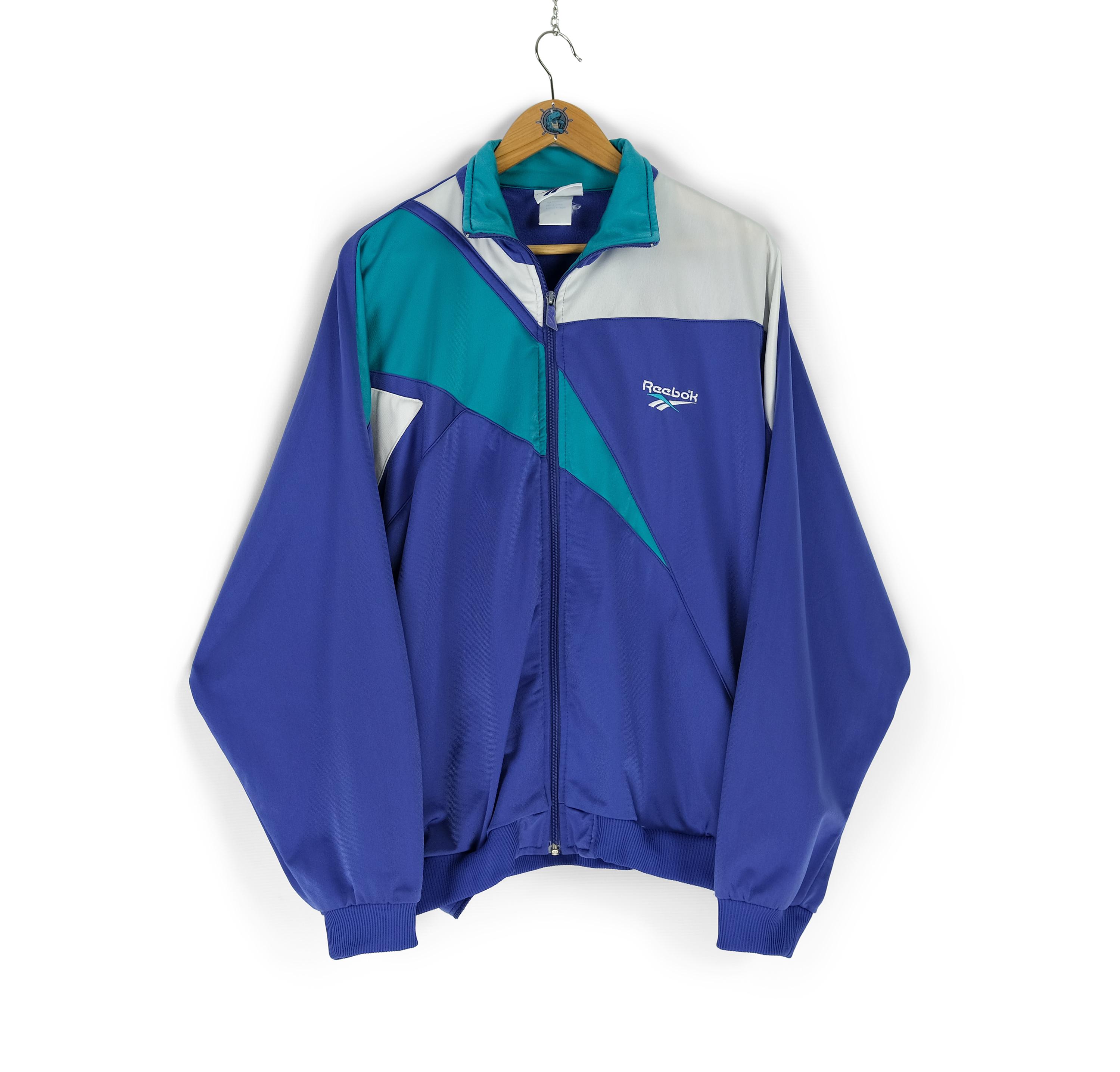 Ropa Deportiva Sudadera Reebok Vintage Mujer Azul Chaqueta Reebok