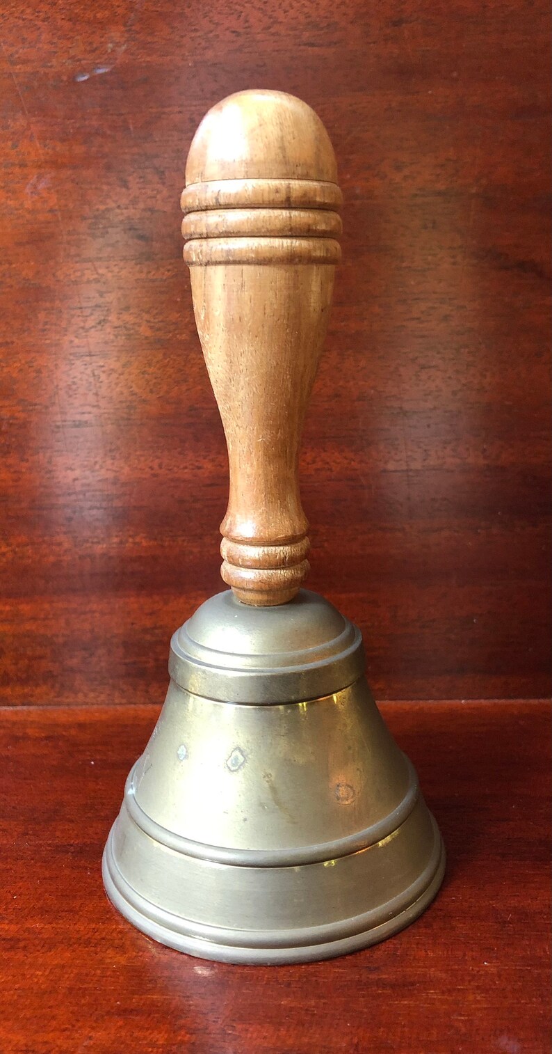 Vintage Captains Bell Brass Bell Etsy