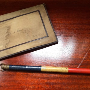 33 Mid Century 12 Big Jumbo Huge Red White Blue Political Graphic Antique New York The Elephant No American Pencil Company Co