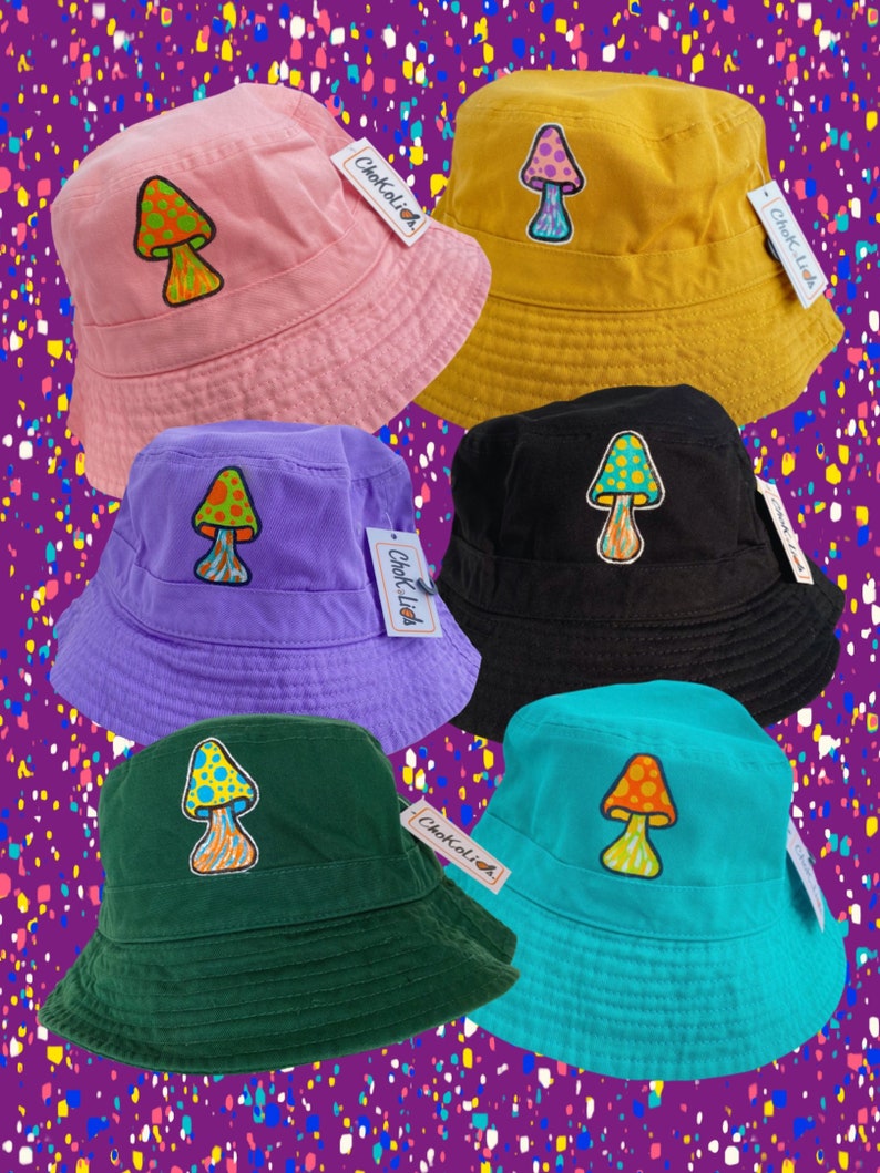 Mushroom Bucket Hats