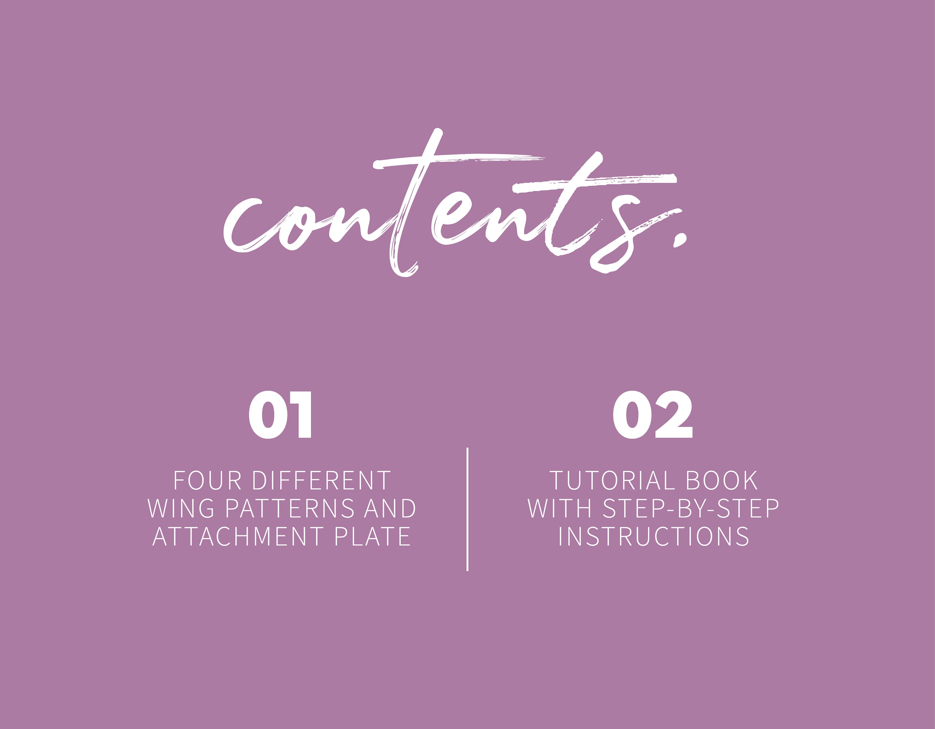 Wings Cosplay Costume Pattern/ Blueprint Tutorial E-book - Etsy