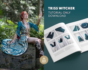 Triss Witcher - Cosplay Costume Tutorial E-Book (Digital PDF) JakCosplay