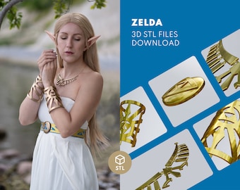 Zelda - Cosplay Costume Jewelry Accessories (3D File STL) JakCosplay