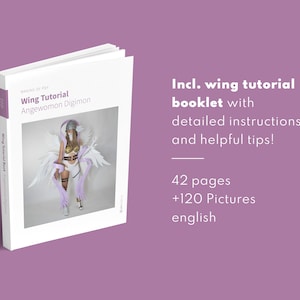 Wings Cosplay Costume Pattern/ Blueprint + Tutorial E-book (digital PDF ...