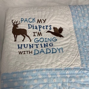 Personalized Baby Heirloom Quilt - with Scalloped Edges