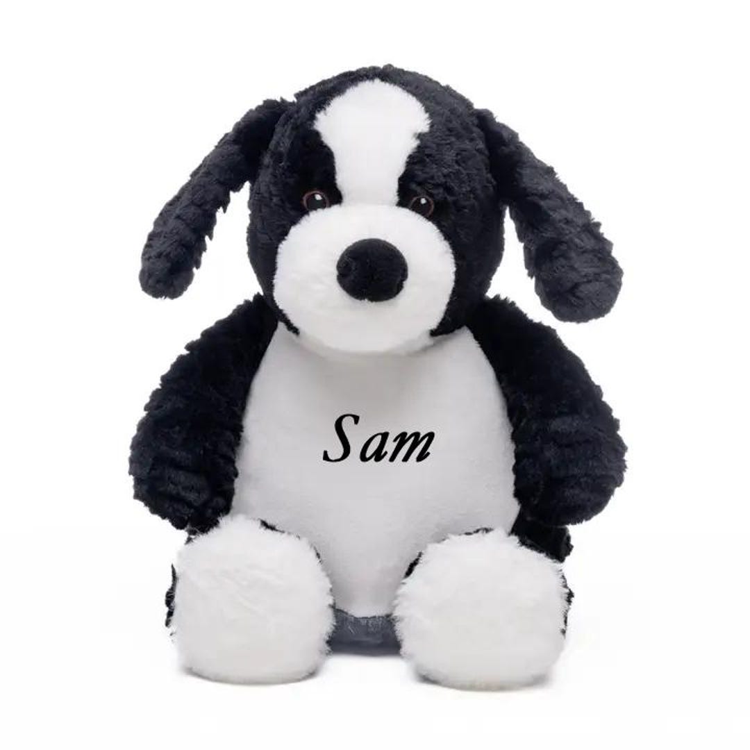 Cubbies Border Collie Jelly Bean - Personalized With Embroidery - Etsy