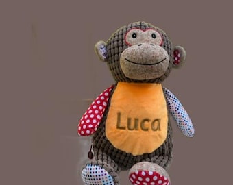 Cubbies Brown Monkey  - Personalized