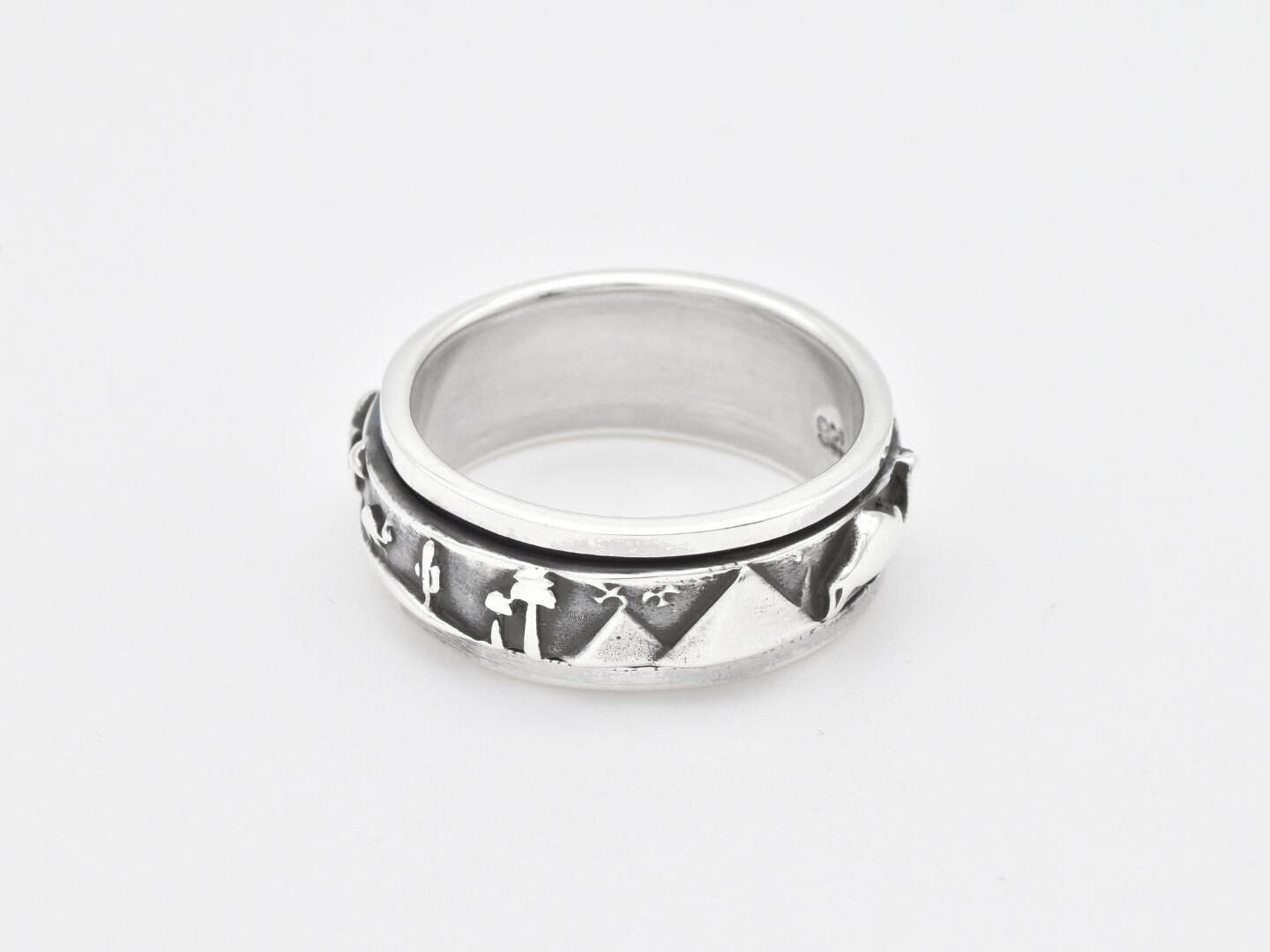 Camel Spinner Ring, Camel Jewelry, Camel Ring, Ship of