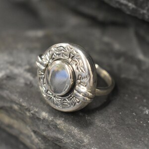 Tribal Ring, Egyptian Silver Ring, Vintage Silver Ring, Egyptian Ring, Vintage Ring, Unique Ring, Artistic Ring, Statement Ring, Silver Ring image 3