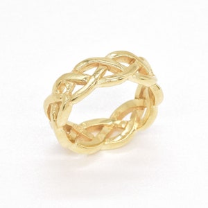 Basket rings best sale gold