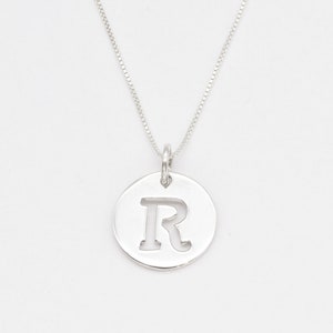Big R Pendant Etsy