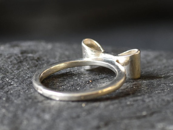 Anillo cinta de plata sale