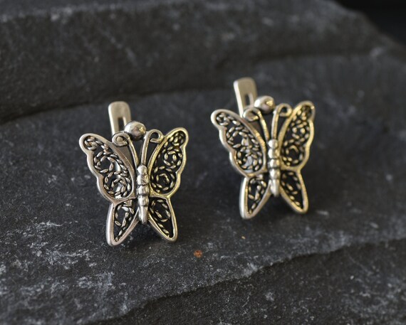 Etsy butterfly earrings sale