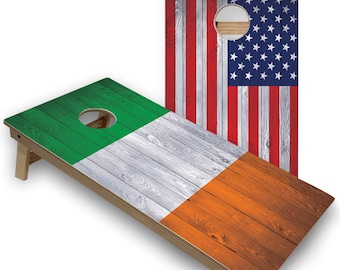 St Patrick Cornhole Bean Bags 8 ACA Regulation Bags Lucky Irish PARTY GAME! 
