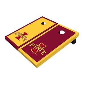 Iowa State Cyclones Alternating Cornhole Set, Officially Licensed NCAA Team Boards, Includes 8 Bags & More