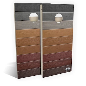 Trex Gradient All-Weather Cornhole Boards, Weatherproof Outdoor Game Set with 2 Boards, 8 Bags + Optional Accessories