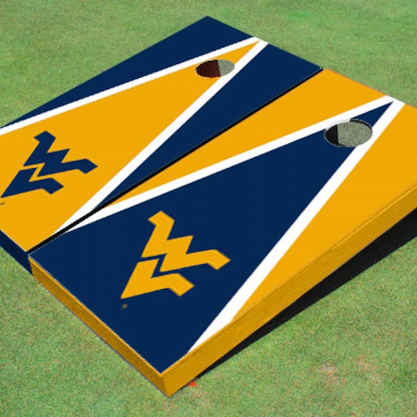 West Virginia Mountaineers Cornhole Set - Official NCAA Licensed Game Boards