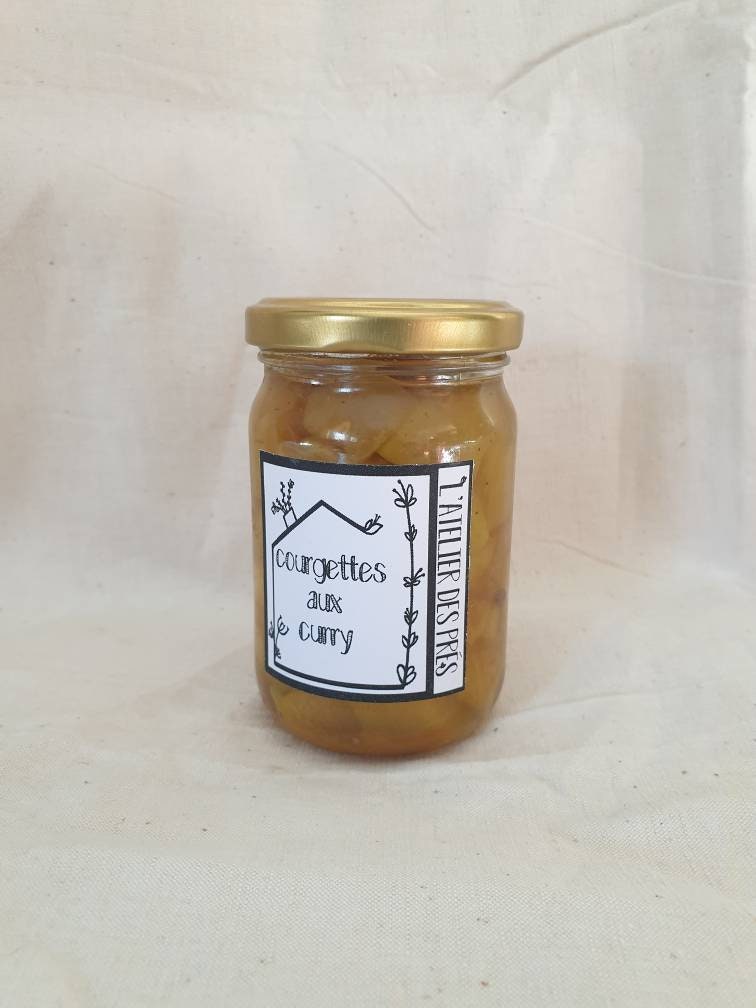 Pickels de Courgettes Au Curry 230G