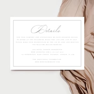 Tarjeta de boda impresa, sencilla y elegante, con detalles minimalistas, para invitaciones de boda, con caligrafía, personalizada, #CCL