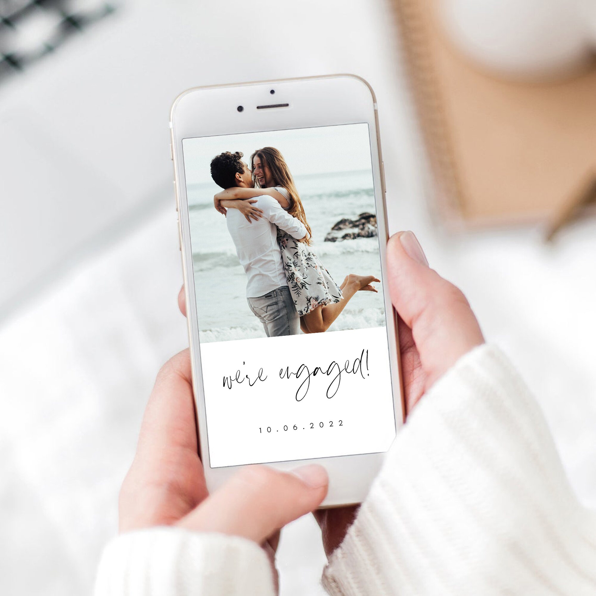 Paper & Party Supplies Instant Download Minimalist Online Invitation