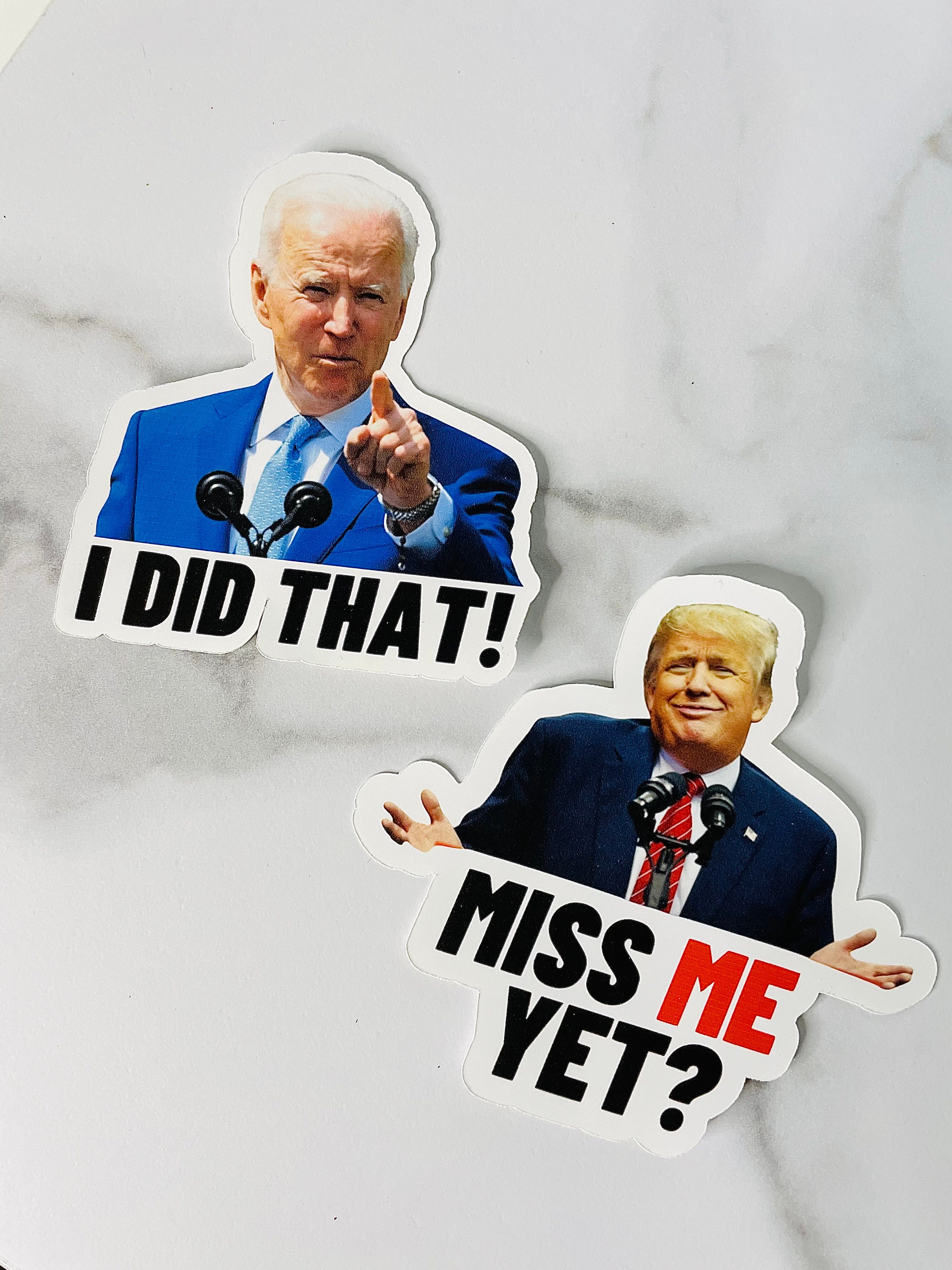 Joe Biden I Did This Miss Me Yetdonald Trump Sticker - Etsy Joe Biden I Did This Miss Me Yetdonald Trump Sticker - Etsy