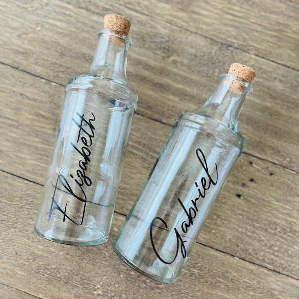 Personalized Bottles|Jars|Apothecary Jars| Wedding Bottles