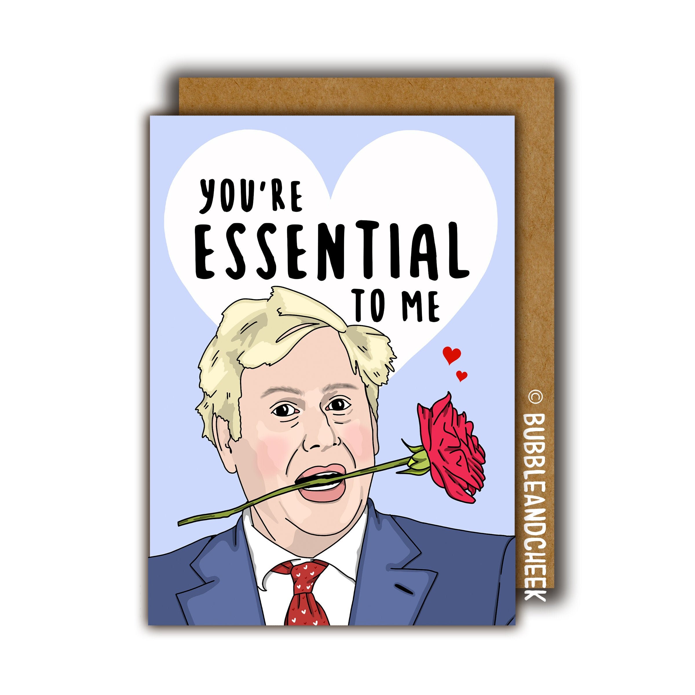 Boris Johnson Anniversary Card | You're Essential To Me | Boris a…