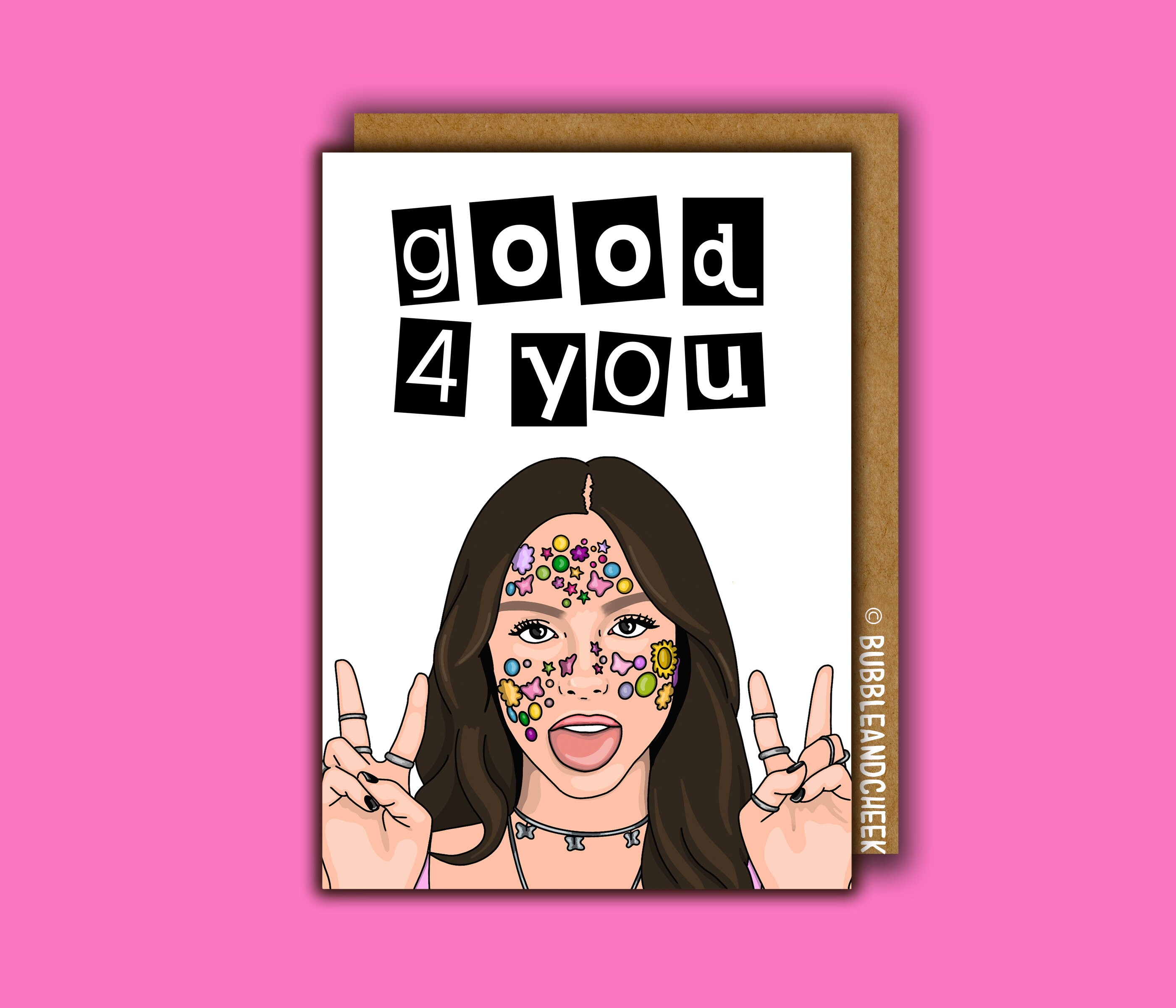 Olivia Rodrigo Birthday Card Good For You Card Graduation Etsy