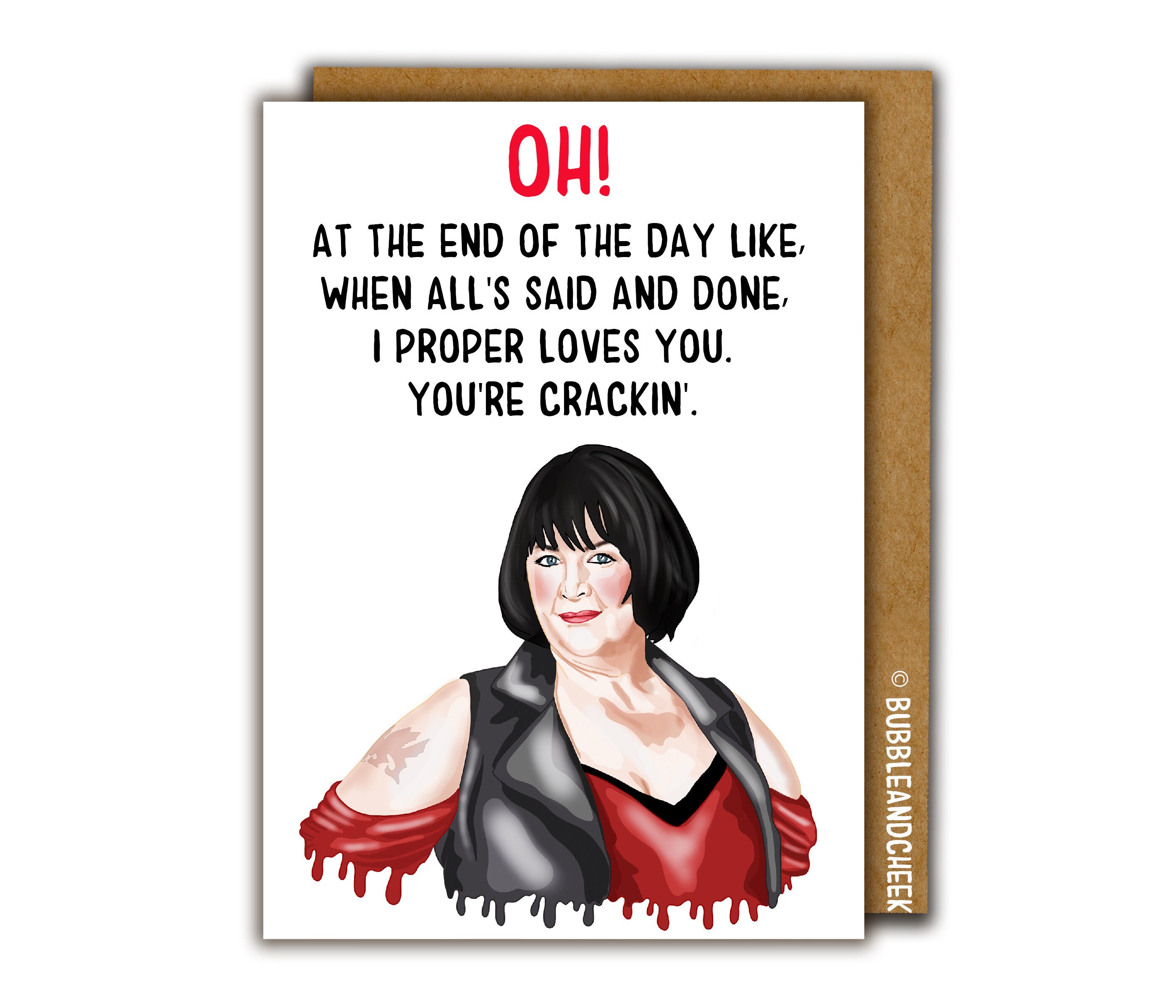 Gavin and Stacey Inspired Anniversary Card |Oh Proper Loves You Card …