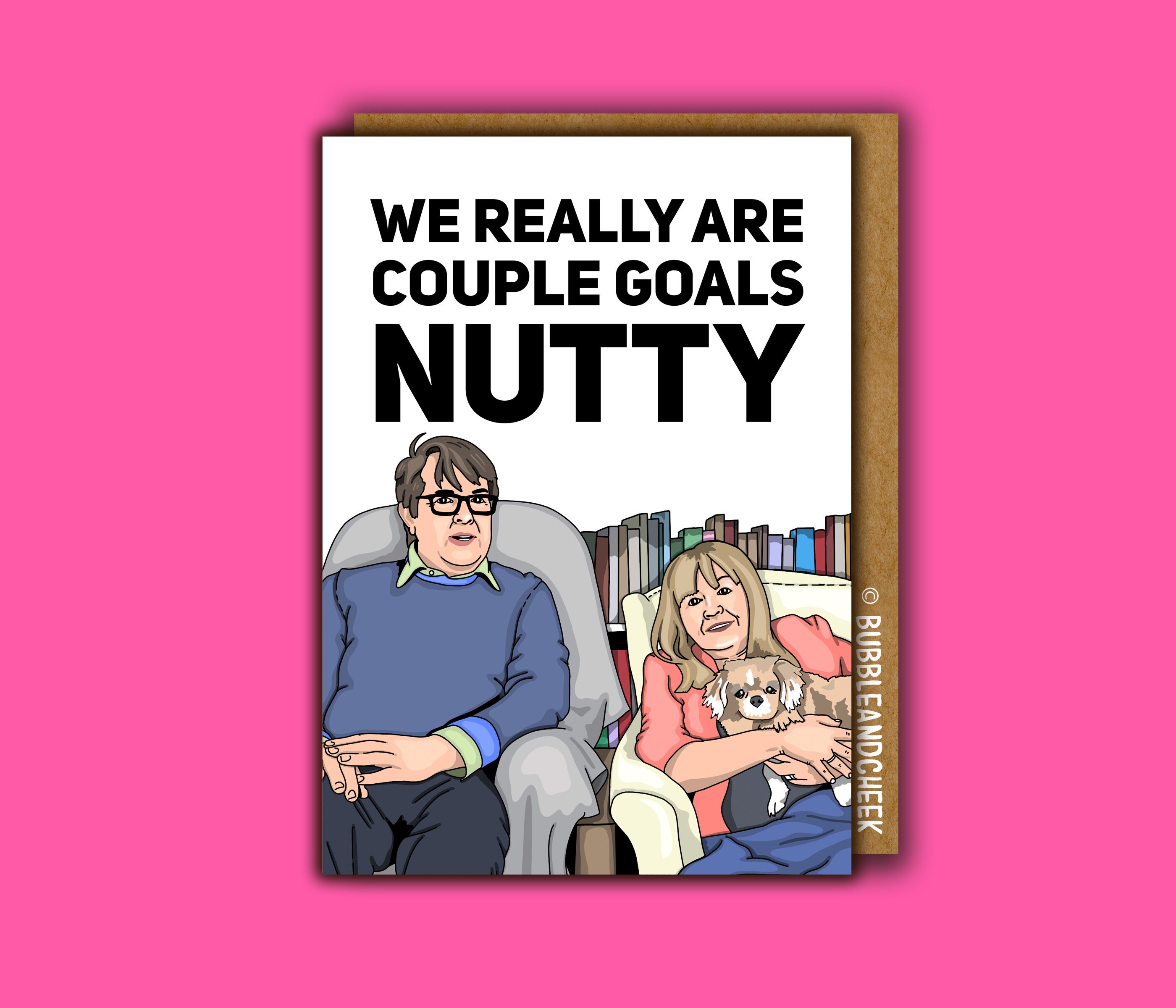 We really are couple goals Nutty Gogglebox inspired card Etsy