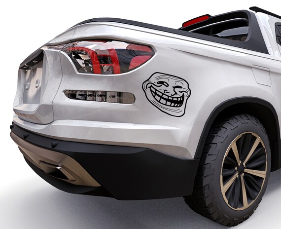 Troll Face Meme Decal Sticker 