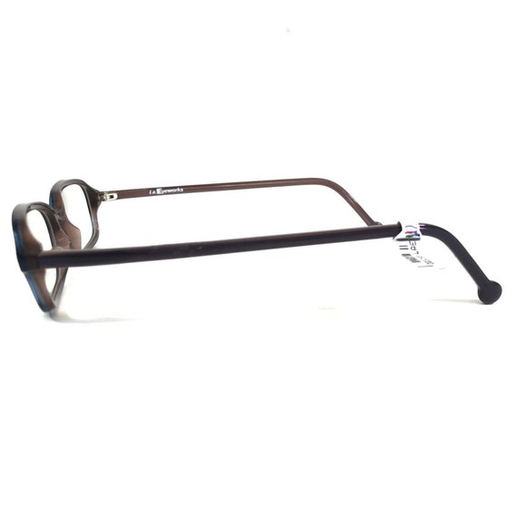 Vintage la Eyeworks Eyeglasses Frames ZED 244 Blu… - image 5