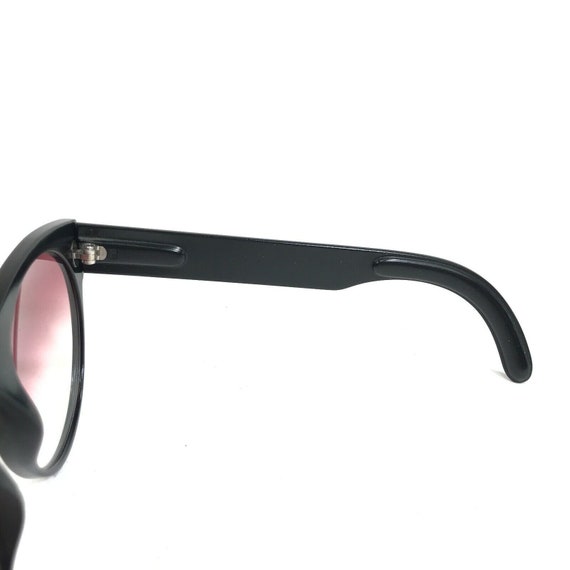 Vintage Esprit Sunglasses 7004 90 Black Round Hor… - image 7
