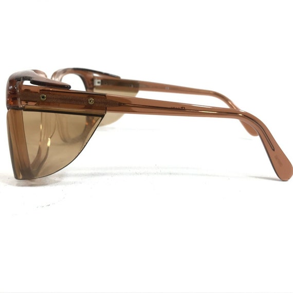 Vintage B9608 Safety Eyeglasses Frames Clear Brow… - image 6