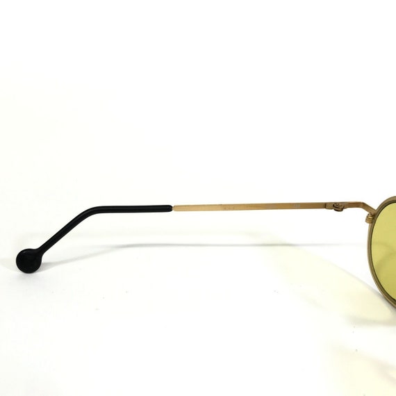 Vintage la Eyeworks Sunglasses SLICK 555 Gold Rou… - image 8