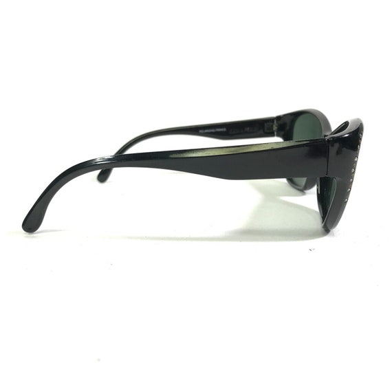 Vintage Polaroid Sunglasses 8756 B Black Square C… - image 3