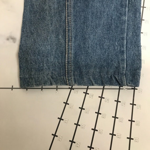 Vintage Cotler Jeans Mens 33 Medium Blue Paper Ba… - image 4