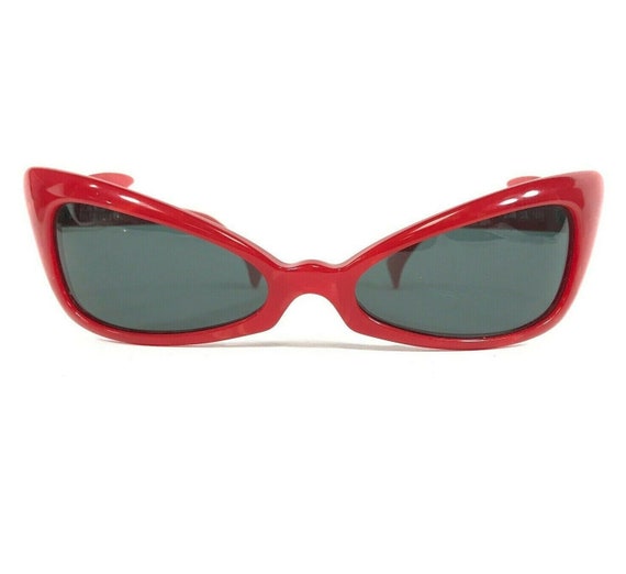 Vintage Alain Mikli Sunglasses D.308 COL 1055 Red… - image 2