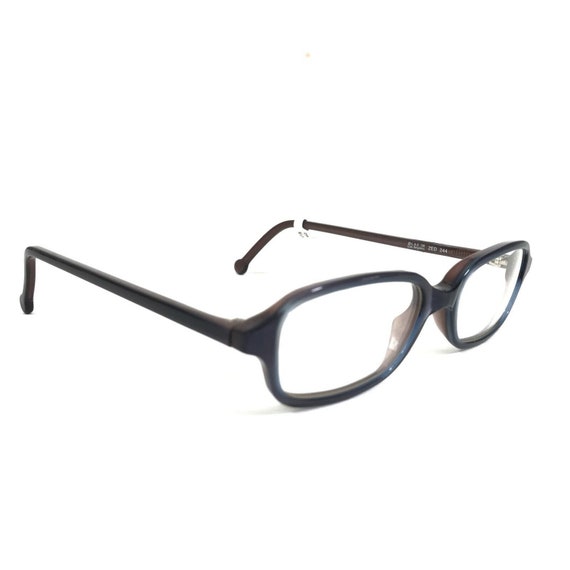Vintage la Eyeworks Eyeglasses Frames ZED 244 Blu… - image 3