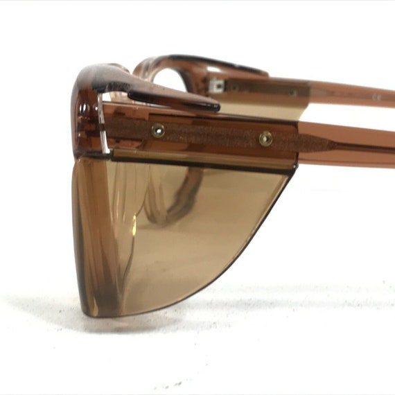 Vintage B9608 Safety Eyeglasses Frames Clear Brow… - image 7